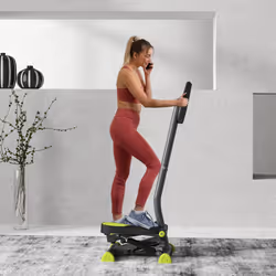 HOMCOM Twister Stepper Step Machine with LCD Screen - Grey
