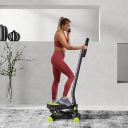 HOMCOM Twister Stepper Step Machine with LCD Screen - Grey