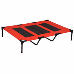 PawHut Elevated Dog Bed Cooling Raised Pet Cot for Indoor Outdoor Use, XX Large - Additional view 8