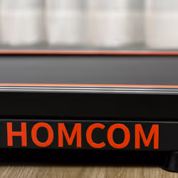HOMCOM Foldable Walking Treadmill w/ LED Display, Red - Additional view 6