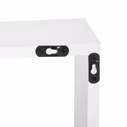 HOMCOM Floating Shelves, Interlocking Cube Shelves for Decoration, White - Additional view 7