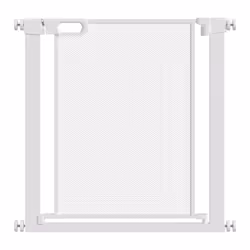 PawHut Pressure Fit Safety Gate for Stairs w/ Auto Close 75-82 cm - White