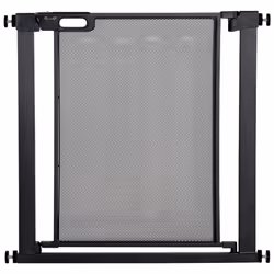 PawHut Pressure Fit Safety Gate for Stairs w/ Auto Close 75-82 cm - Black - Additional view 8