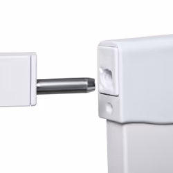 Pressure Fit Safety Gate for Doors, Dog Gate w/ Auto Close, 75-103 cm - White - Additional view 7