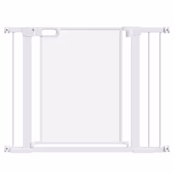 Pressure Fit Safety Gate for Doors, Dog Gate w/ Auto Close, 75-103 cm - White - Additional view 8