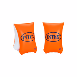 Intex Childrens Large Orange Arm Bands | Kids Inflatable Swimming Armbands | Float Bands - Ages 6-12