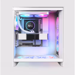 NZXT Kraken Elite 280 RGB Processor All-in-one liquid cooler 14 cm White 1 pc(s) - Additional view 5