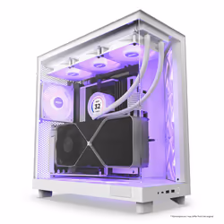 NZXT H6 Flow RGB Midi Tower White - Additional view 4