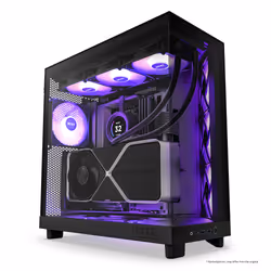 NZXT H6 Flow RGB Midi Tower Black - Additional view 4