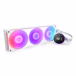 NZXT Kraken Elite 420 RGB Processor All-in-one liquid cooler 14 cm White 1 pc(s) - Additional view 2