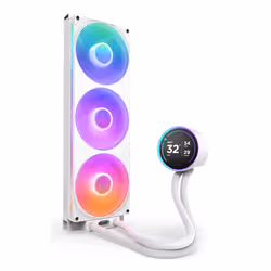 NZXT Kraken Elite 420 RGB Processor All-in-one liquid cooler 14 cm White 1 pc(s) - Additional view 3
