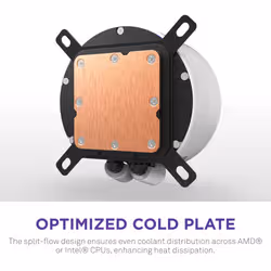 NZXT Kraken Elite 420 RGB Processor All-in-one liquid cooler 14 cm White 1 pc(s) - Additional view 6