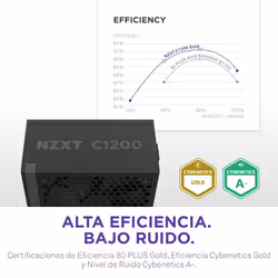NZXT C1200 Gold ATX 3.1 power supply unit 1200 W 24-pin ATX Black - Additional view 7