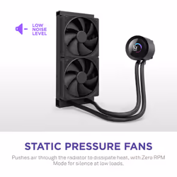NZXT Kraken Plus 240 Processor All-in-one liquid cooler 12 cm Black - Additional view 6