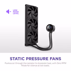 NZXT Kraken Plus 360 Processor All-in-one liquid cooler 12 cm Black - Additional view 6