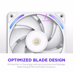 NZXT F120X Computer case Fan 12 cm White 1 pc(s) - Additional view 5