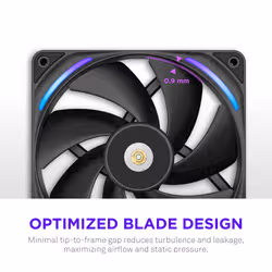 NZXT F140X Computer case Fan 14 cm Black 1 pc(s) - Additional view 5