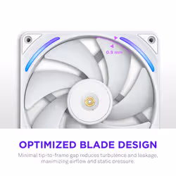 NZXT F140X Computer case Fan 14 cm White 1 pc(s) - Additional view 5