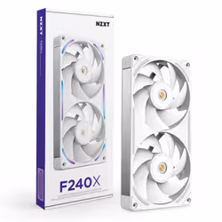 NZXT F240X Computer case Fan 12 cm White 1 pc(s) - Additional view 2