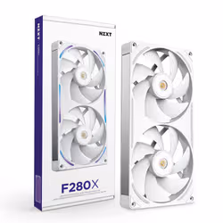 NZXT F280X Computer case Fan 14 cm White 1 pc(s) - Additional view 2