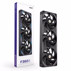 NZXT F360X Computer case Fan 12 cm Black 1 pc(s) - Additional view 2