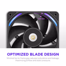 NZXT F360X Computer case Fan 12 cm Black 1 pc(s) - Additional view 5