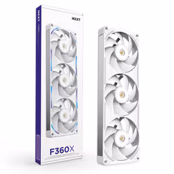 NZXT F360X Computer case Fan 12 cm White 1 pc(s) - Additional view 2