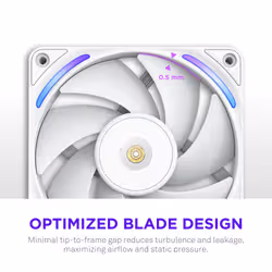 NZXT F360X Computer case Fan 12 cm White 1 pc(s) - Additional view 5