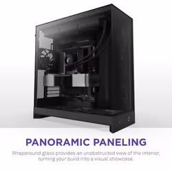 NZXT H9 Flow Midi Tower Black - Additional view 6