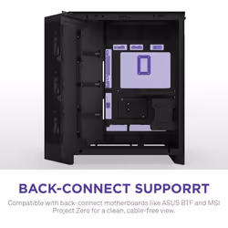 NZXT H9 Flow RGB Midi Tower Black - Additional view 8