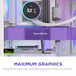 NZXT H9 Flow RGB+ Midi Tower White - Additional view 5