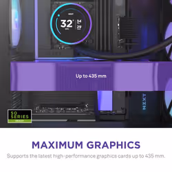 NZXT H9 Flow RGB+ Midi Tower Black - Additional view 5