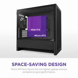 NZXT H9 H3 Flow Midi Tower Black - Additional view 3