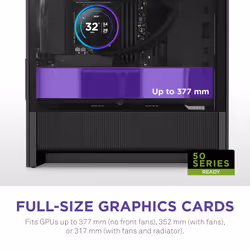 NZXT H9 H3 Flow Midi Tower Black - Additional view 4