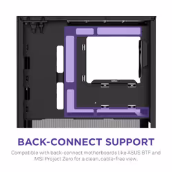NZXT H9 H3 Flow Midi Tower Black - Additional view 7