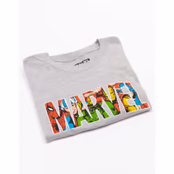 Marvel Short Sleeved T-Shirt (Womens Grey) - Large