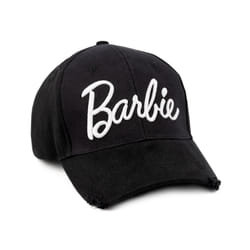 Barbie Adjustable Curved Peak Cap (Womens Black)