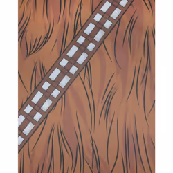 Star Wars Chewbacca T-Shirt Mens Adults Character Cosplay Outfit - S