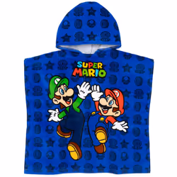 Nintendo Poncho Towel (Boys Multicoloured)