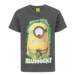 Despicable Me Minions T-Shirt Kids Boys Girls Character Charcoal Top - 3-4 Years