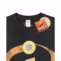Disney The Incredibles T-Shirt Mens Adults Distressed Superhero Tee - S