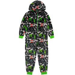 Minecraft Onesie (Boys Green) - 11-12 Years