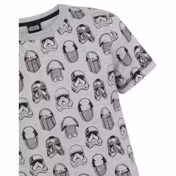 Star Wars T-Shirt Kids Boys Stormtrooper Grey Short Sleeve Top - 5-6 Years