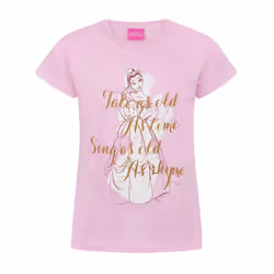 Disney Short Sleeved T-Shirt (Girls Pink) - 13-14 Years