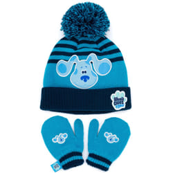 Blue's Clues & You! Beanie and Gloves Set (Unisex Kids Blue)