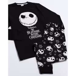 Disney The Nightmare Before Christmas Long Sleeve Long Leg Pyjama Set (Mens Multicoloured) - XX-Large