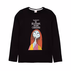 Disney The Nightmare Before Christmas Long Sleeve Long Leg Pyjama Set (Womens Multicoloured) - Small