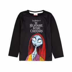 Disney The Nightmare Before Christmas Long Sleeve Long Leg Pyjama Set (Girls Multicoloured) - 11-12 Years