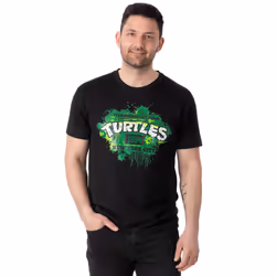 Teenage Mutant Ninja Turtles T-Shirt Mens TMNT 1984 Comic Black Top - XL