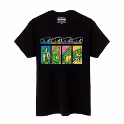Teenage Mutant Ninja Turtles T-Shirt Mens TMNT Arcade Game Retro Top - 2XL